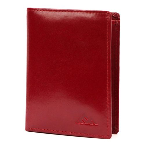  Dámska kožená peňaženka EL FORREST 575-480 s RFID bordovou farbou 8 x 10,5 x 2 cm