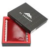  Dámska kožená peňaženka EL FORREST 575-480 s RFID bordovou farbou 8 x 10,5 x 2 cm