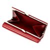  Dámska kožená peňaženka EL FORREST 579-480 s RFID červenou farbou 12 x 9 x 2,5 cm