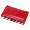  Dámska kožená peňaženka EL FORREST 579-480 s RFID červenou farbou 12 x 9 x 2,5 cm
