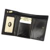 Dámska kožená peňaženka EL FORREST 579-67 s RFID čipom, čierna, 12 x 9 x 2,5 cm