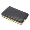  Dámska kožená peňaženka EL FORREST 579-67 s RFID čipom, čierna, 12 x 9 x 2,5 cm