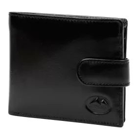    Pánska kožená peňaženka EL FORREST 817-67 čierna 11,5 x 9 x 3 cm