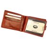  Pánska kožená peňaženka EL FORREST 850-29 s RFID hnedou farbou 11,5 x 9,5 x 3 cm