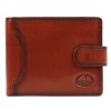  Pánska kožená peňaženka EL FORREST 850-29 s RFID hnedou farbou 11,5 x 9,5 x 3 cm