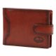  EL FORREST 851-29 RFID hnedá pánska kožená peňaženka 11 x 8 x 2,5 cm