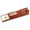  EL FORREST 851-29 RFID hnedá pánska kožená peňaženka 11 x 8 x 2,5 cm