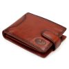  EL FORREST 851-29 RFID hnedá pánska kožená peňaženka 11 x 8 x 2,5 cm