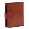  EL FORREST 864-29 RFID hnedá pánska kožená peňaženka 9 x 10 x 2 cm