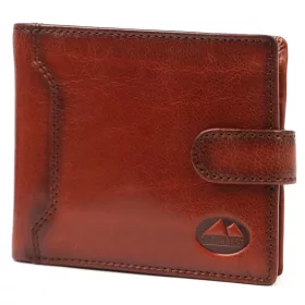   EL FORREST 875-29 RFID hnedá pánska kožená peňaženka 12.5 x 10 x 3 cm  