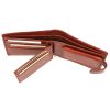 EL FORREST 875-29 RFID hnedá pánska kožená peňaženka 12.5 x 10 x 3 cm  