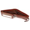 EL FORREST 877-29 RFID hnedá pánska kožená peňaženka 11.5 x 9.2 x 3 cm  