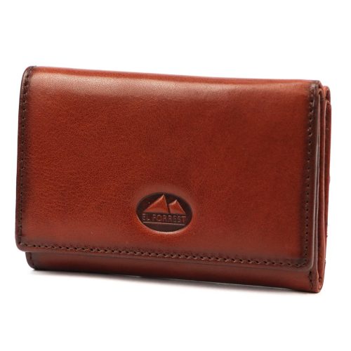 EL FORREST 900-29 RFID hnedá dámska kožená peňaženka 12 x 8 x 3 cm  