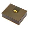 EL FORREST 900-29 RFID hnedá dámska kožená peňaženka 12 x 8 x 3 cm  