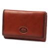 EL FORREST 900-29 RFID hnedá dámska kožená peňaženka 12 x 8 x 3 cm  