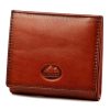  Pánska kožená peňaženka EL FORREST 917-29 s RFID hnedou technológiou 10 x 8,5 x 2 cm