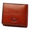  Pánska kožená peňaženka EL FORREST 917-29 s RFID hnedou technológiou 10 x 8,5 x 2 cm