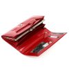  Dámska kožená peňaženka EL FORREST 919-480 s RFID červenou farbou 19,5 x 9,5 x 3,5 cm