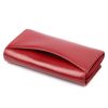  Dámska kožená peňaženka EL FORREST 920-480 s RFID červenou farbou 16,5 x 8,5 x 3,5 cm