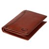  Pánska kožená peňaženka EL FORREST 925-29 s RFID hnedou farbou 9,5 x 13 x 3 cm