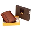  Pánska kožená peňaženka EL FORREST 925-29 s RFID hnedou farbou 9,5 x 13 x 3 cm