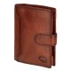  Pánska kožená peňaženka EL FORREST 932-29 s RFID hnedou farbou 10 x 13 x 3 cm