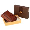  Pánska kožená peňaženka EL FORREST 932-29 s RFID hnedou farbou 10 x 13 x 3 cm