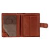  Pánska kožená peňaženka EL FORREST 932-29 s RFID hnedou farbou 10 x 13 x 3 cm