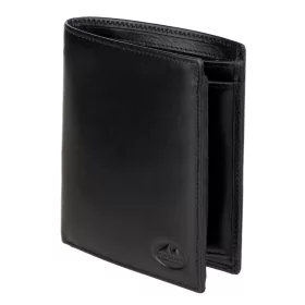    Pánska kožená peňaženka EL FORREST 933-67 s RFID čipom, čierna, 10,5 x 13 x 3 cm