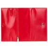  Dámska kožená peňaženka EL FORREST 954-47 s RFID červenou farbou 19,5 x 9,5 x 3,5 cm