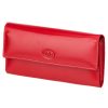  Dámska kožená peňaženka EL FORREST 954-47 s RFID červenou farbou 19,5 x 9,5 x 3,5 cm