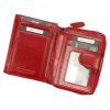  Dámska kožená peňaženka EL FORREST 975-480 s RFID červenou farbou 9,5 x 11,5 x 3,5 cm
