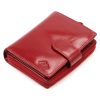  Dámska kožená peňaženka EL FORREST 975-480 s RFID červenou farbou 9,5 x 11,5 x 3,5 cm