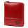  Dámska kožená peňaženka EL FORREST 991-401 s RFID červenou farbou 10 x 11 x 2 cm