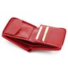  Dámska kožená peňaženka EL FORREST 991-401 s RFID červenou farbou 10 x 11 x 2 cm