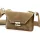  Dámska semišová kožená kabelka Luka 24-077, crossbody 20 x 12,5 x 5 cm
