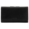  Dámska kožená peňaženka Albatross GN LW-M03 čierna 15 x 9,5 x 2,5 cm