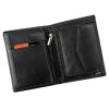  Pánska kožená peňaženka Pierre Cardin YS605 326 čierno-červená 10 x 13 x 3 cm