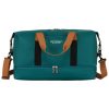  Cestovná taška Peterson PTN 23145 tyrkysová 47 x 30 x 27 cm