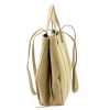  Dámska kožená kabelka cez rameno, crossbody, béžová Luka 24-082 D, rozmery 43 x 30 x 13 cm