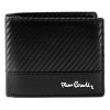 Pierre Cardin YS607 323 fekete férfi bőr pénztárca 11 x 8 x 2.5 cm