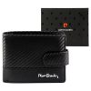Pierre Cardin YS607 323A fekete férfi bőr pénztárca 11.5 x 8.5 x 2.5 cm 