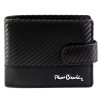 Pierre Cardin YS607 323A fekete férfi bőr pénztárca 11.5 x 8.5 x 2.5 cm 