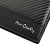 Pierre Cardin YS607 324 fekete férfi bőr pénztárca 12 x 10 x 3 cm