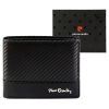 Pierre Cardin YS607 324 fekete férfi bőr pénztárca 12 x 10 x 3 cm