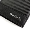 Pierre Cardin YS607 326 fekete férfi bőr pénztárca 10 x 13 x 3 cm 