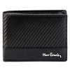 Pierre Cardin YS607 8806 fekete férfi bőr pénztárca 12 x 9.5 x 3 cm 