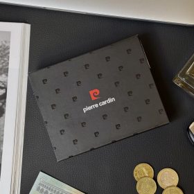    Pánska kožená peňaženka Pierre Cardin YS607 8825 čierna 11 x 9 x 2 cm