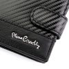 Pierre Cardin YS607 8825A fekete férfi bőr pénztárca 11.5 x 9 x 2.5 cm 