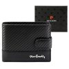 Pierre Cardin YS607 8825A fekete férfi bőr pénztárca 11.5 x 9 x 2.5 cm 